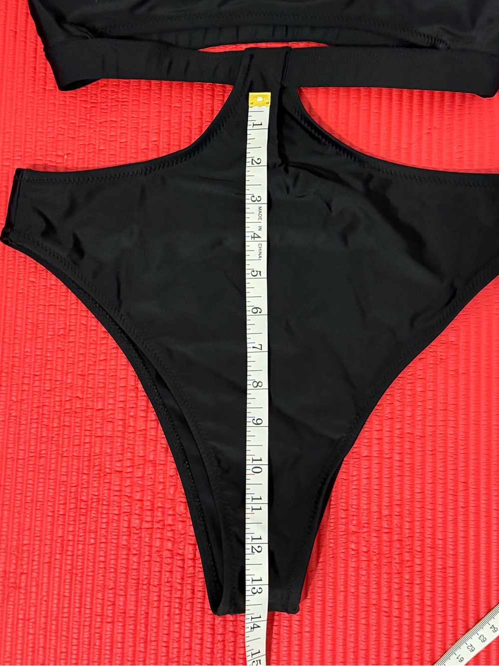 Black Cutout Two-Piece Bikini size L - Picture 8 of 8